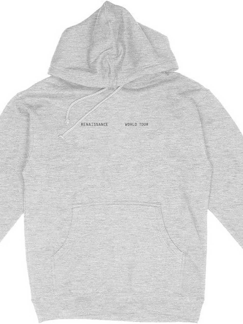 Renaissance World Tour Light Gray Hoodie - Men's Pullover